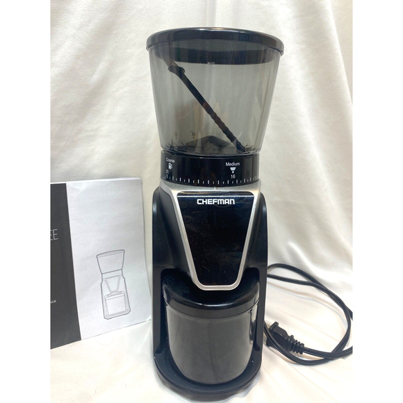 Chefman Conical Burr Coffee Grinder, Create The Boldest & Most Flavorful Grind - Picture 2 of 8